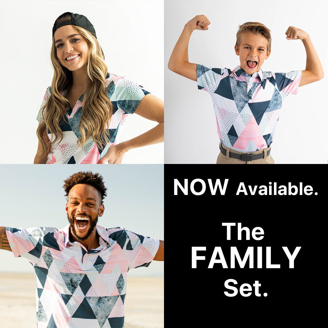 Matching Family Golf Shirts - Yatta Golf