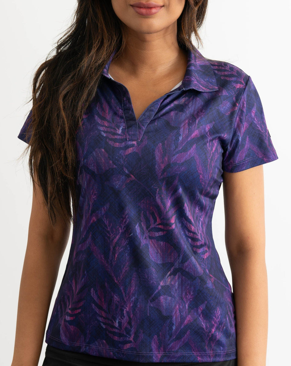 トップス wind and sea viola roses polo shirt L トップス wind and sea viola roses polo shirt L トップス wind