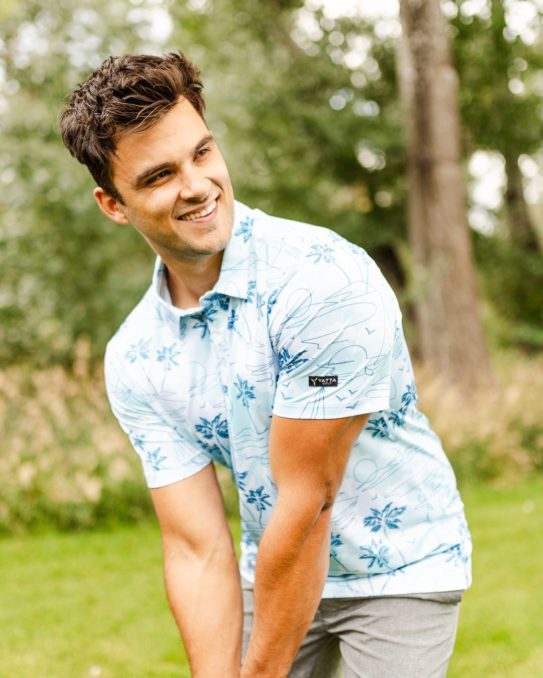 Sail Away Golf Polo - Yatta Golf