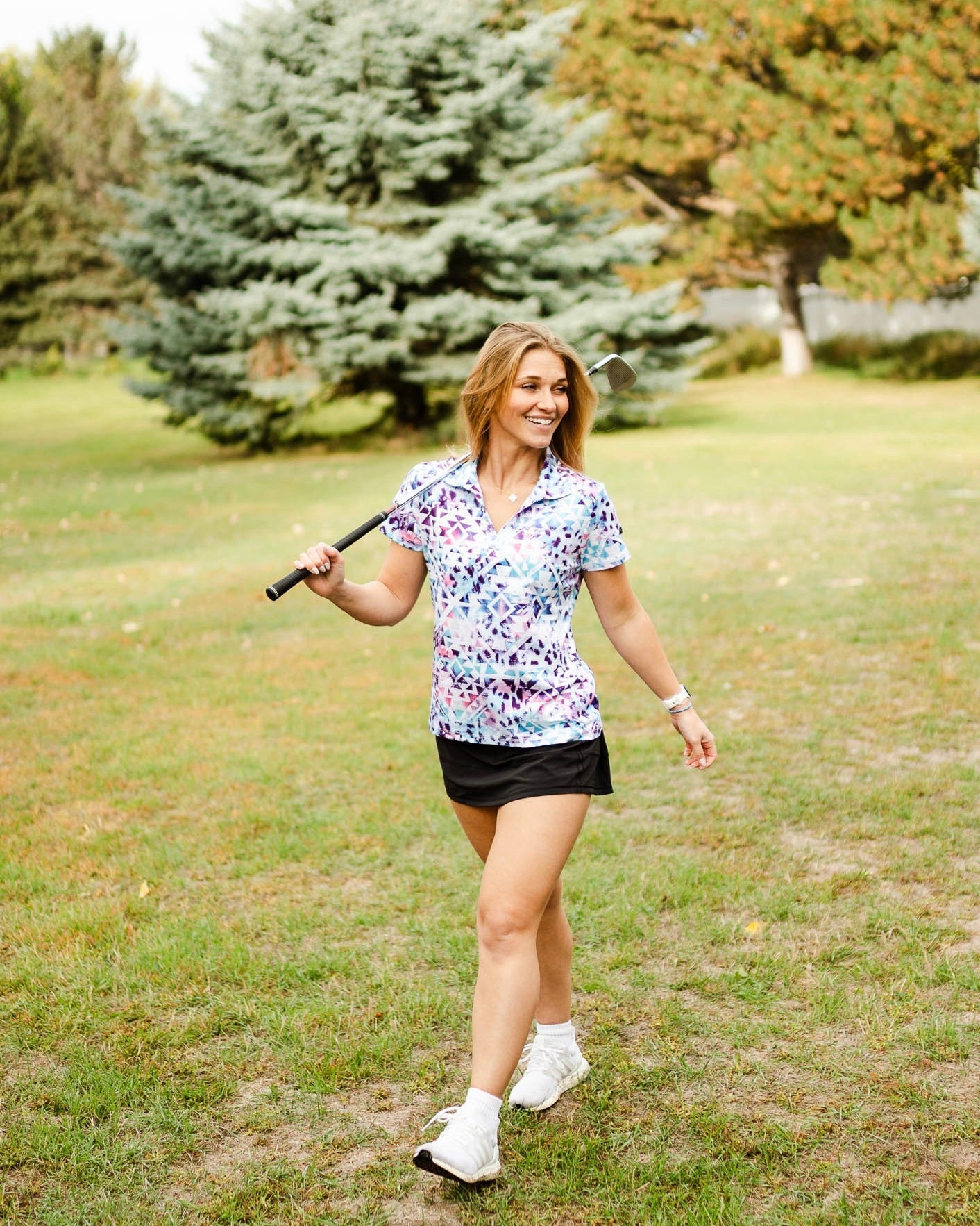 Aztec Warrior Women's Golf Polo - Yatta Golf