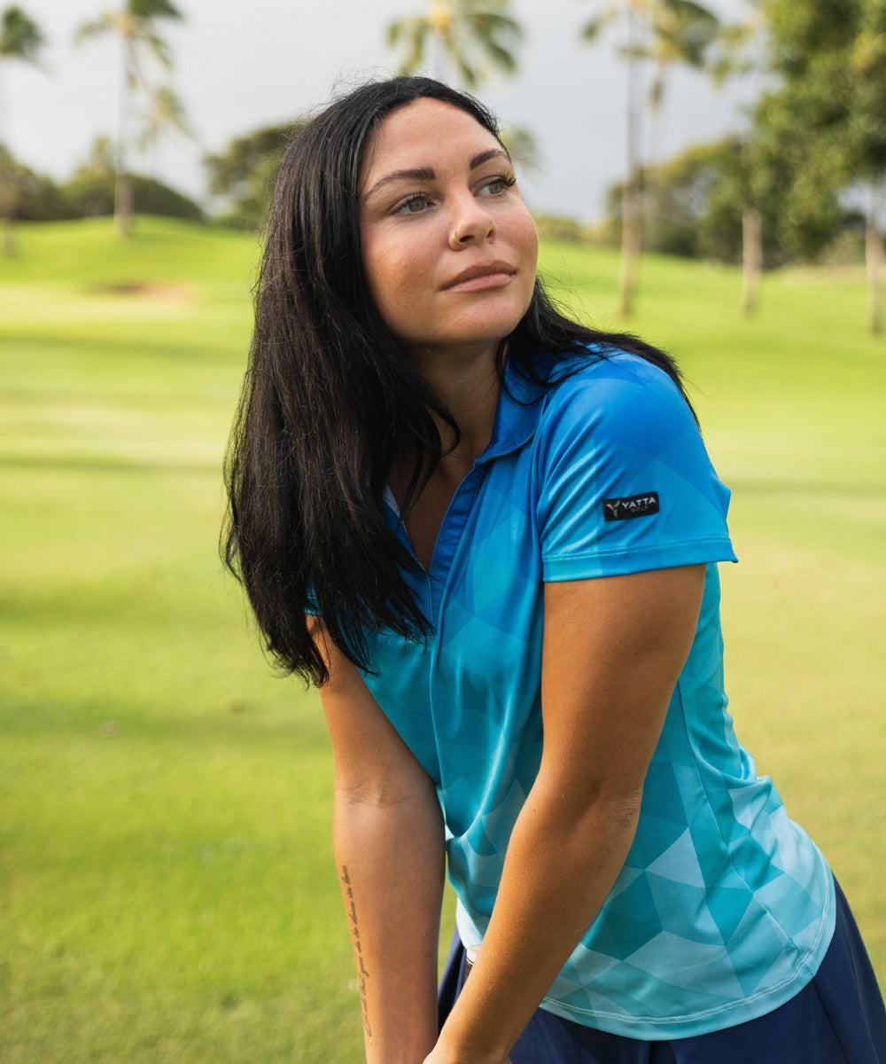 Colorful Golf Shirt - Fresh Flavors Women's Polo. Only $39.95. – Yatta Golf