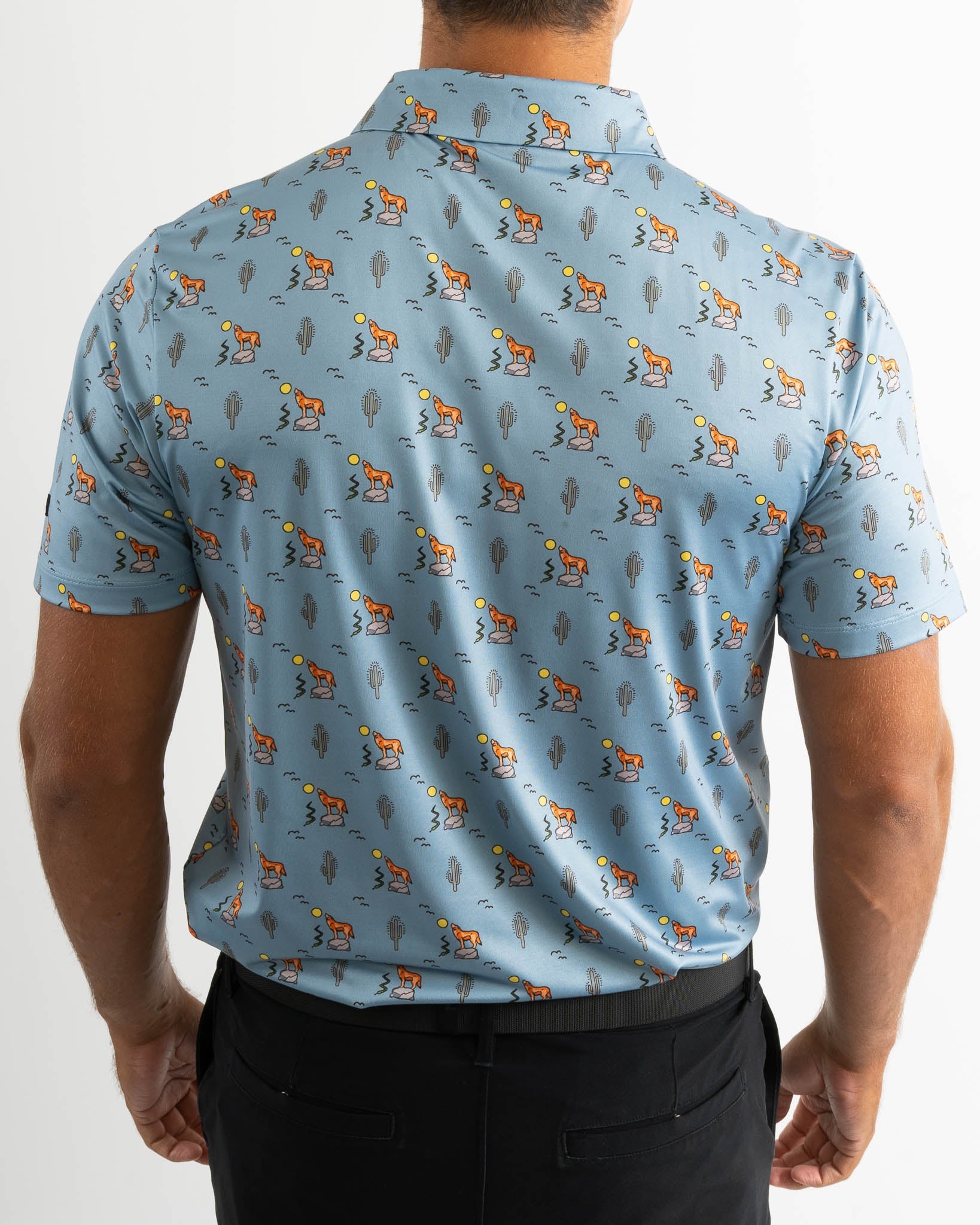Clever Coyote Golf Polo - Yatta Golf