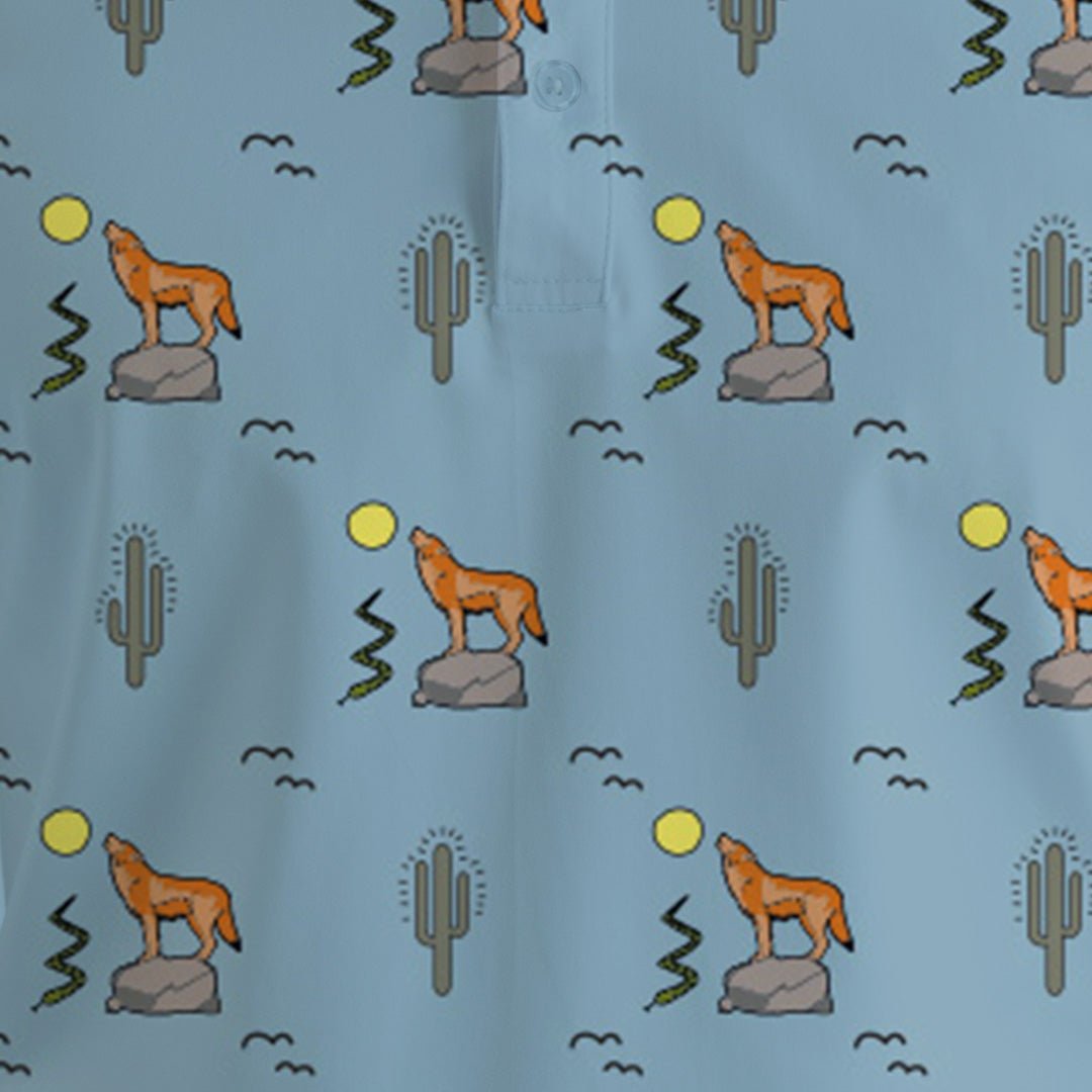 Clever Coyote Golf Polo - Yatta Golf