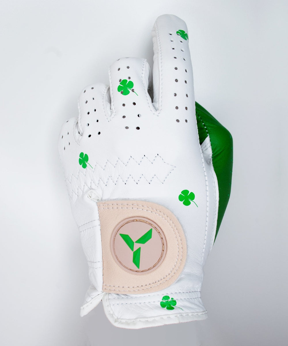 Lucky Green Golf Glove. Premium Quality Golf Accessories. Only