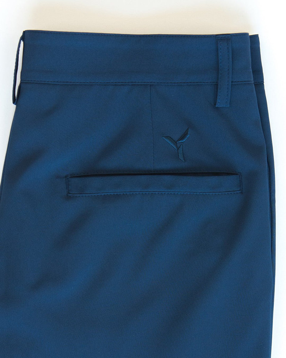 Navy Blue Golf Pants Men's Slim Fit Yatta Golf