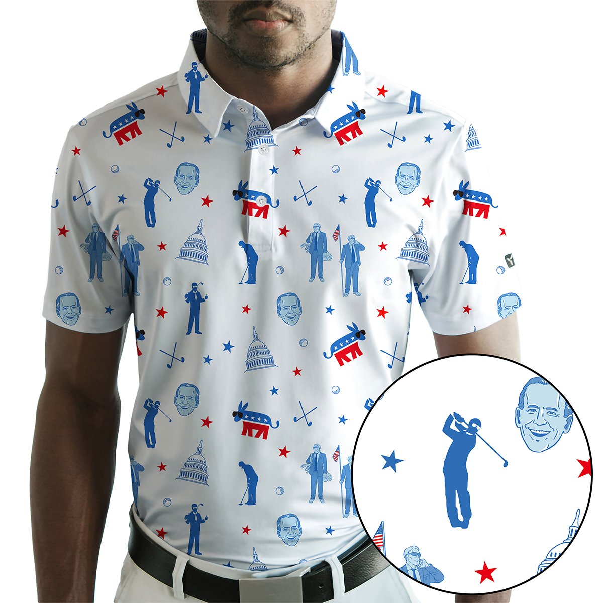 2024 Presidents Cup Golf Polo PRE - ORDER - Yatta Golf