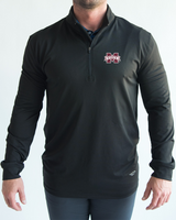 MSU Black Quarter Zip
