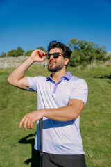 Subtle Dahlia Golf Polo