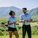 Subtle Dahlia Golf Polo
