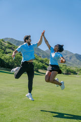 Sky Puff Golf Polo