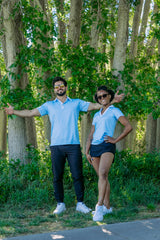 Sky Puff Golf Polo