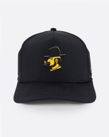 Black App State Hat - Yatta Golf