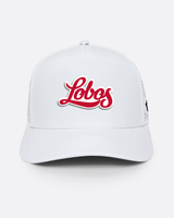 White UNM Hat - Yatta Golf