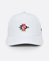 White SDSU Hat - Yatta Golf