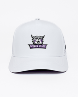White Weber State Hat - Yatta Golf