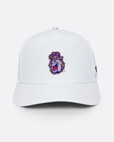 White JMU Hat - Yatta Golf
