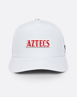 White SDSU Hat - Yatta Golf