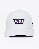 White Weber State Hat - Yatta Golf