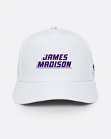 White JMU Hat - Yatta Golf