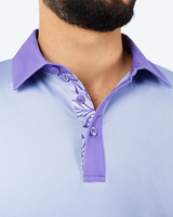 Subtle Dahlia Golf Polo