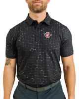 SDSU Black Glitter Polo