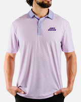 JMU Purple Chex Golf Polo