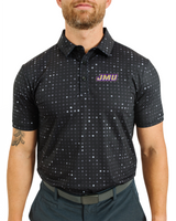 JMU Black Glitter Polo