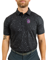 JMU Black Glitter Polo