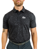 UNM Black Glitter Polo