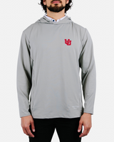 U of U Gray Daybreak Hoodie
