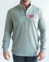 UNM Light Grey Quarter Zip