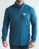 BYU Ocean Blue Quarter Zip