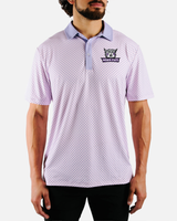 WSU Purple Chex Polo