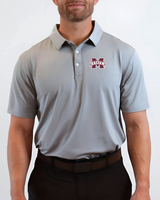 MSU Gray Polo