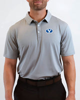 BYU Grey Golf Polo