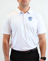 BYU White Golf Polo