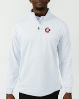 SDSU White Quarter Zip