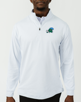 Tulane White Quarter Zip