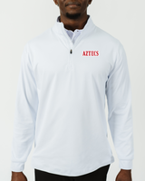 SDSU White Quarter Zip