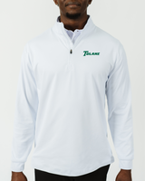 Tulane White Quarter Zip
