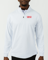 SDSU White Quarter Zip