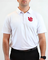 U of U White Polo