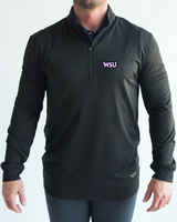 WSU Black Quarter Zip