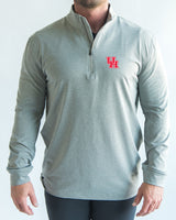 UH Light Gray Quarter Zip