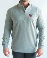 LU Light Gray Quarter Zip