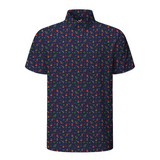 Navy Santa Swing Golf Polo | Pre-Order