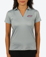 JMU Gray Women's Golf Polo