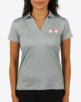 U of U Gray Women's Polo