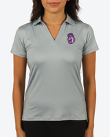 JMU Gray Women's Golf Polo