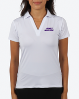JMU White Women's Polo